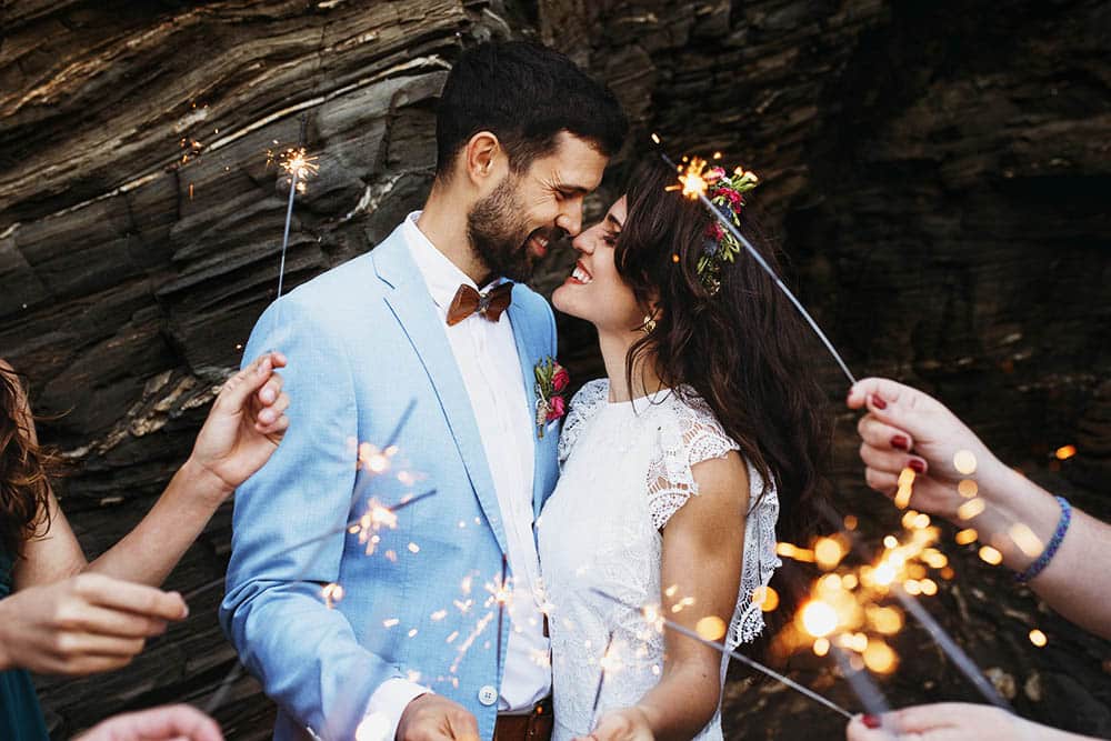 Why settle for a regular wedding when you can have a magical Christmas-themed celebration?